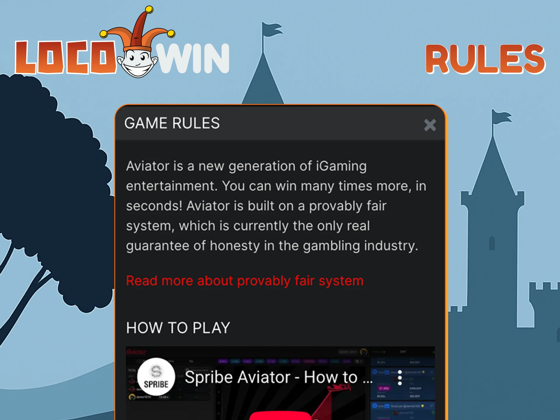 Learn Aviator rules and master the sky with Locowin.