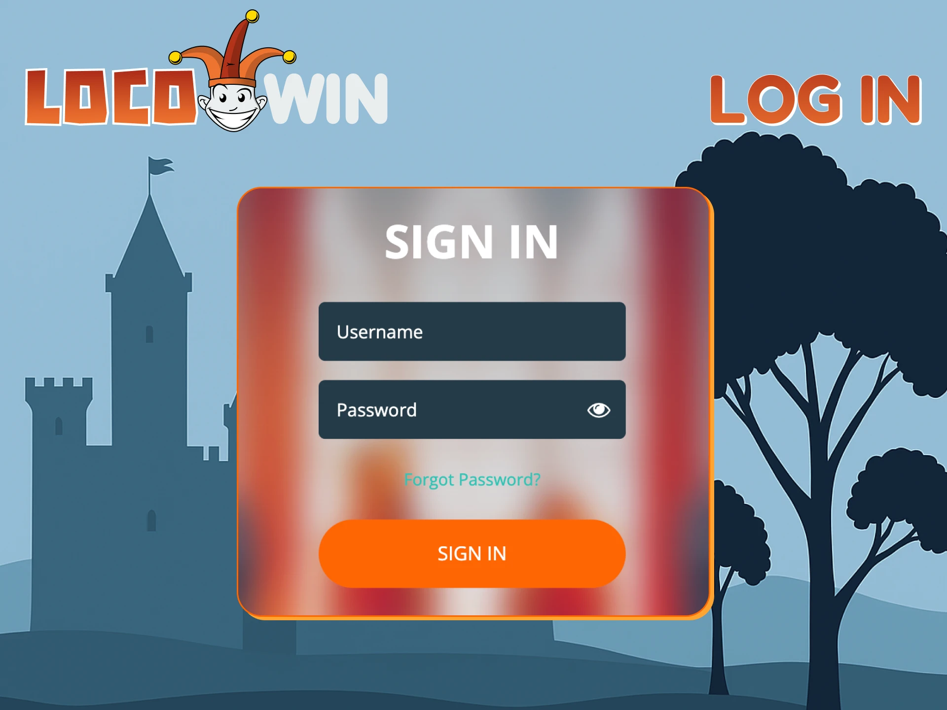 Log in and continue your winning streak at Locowin.