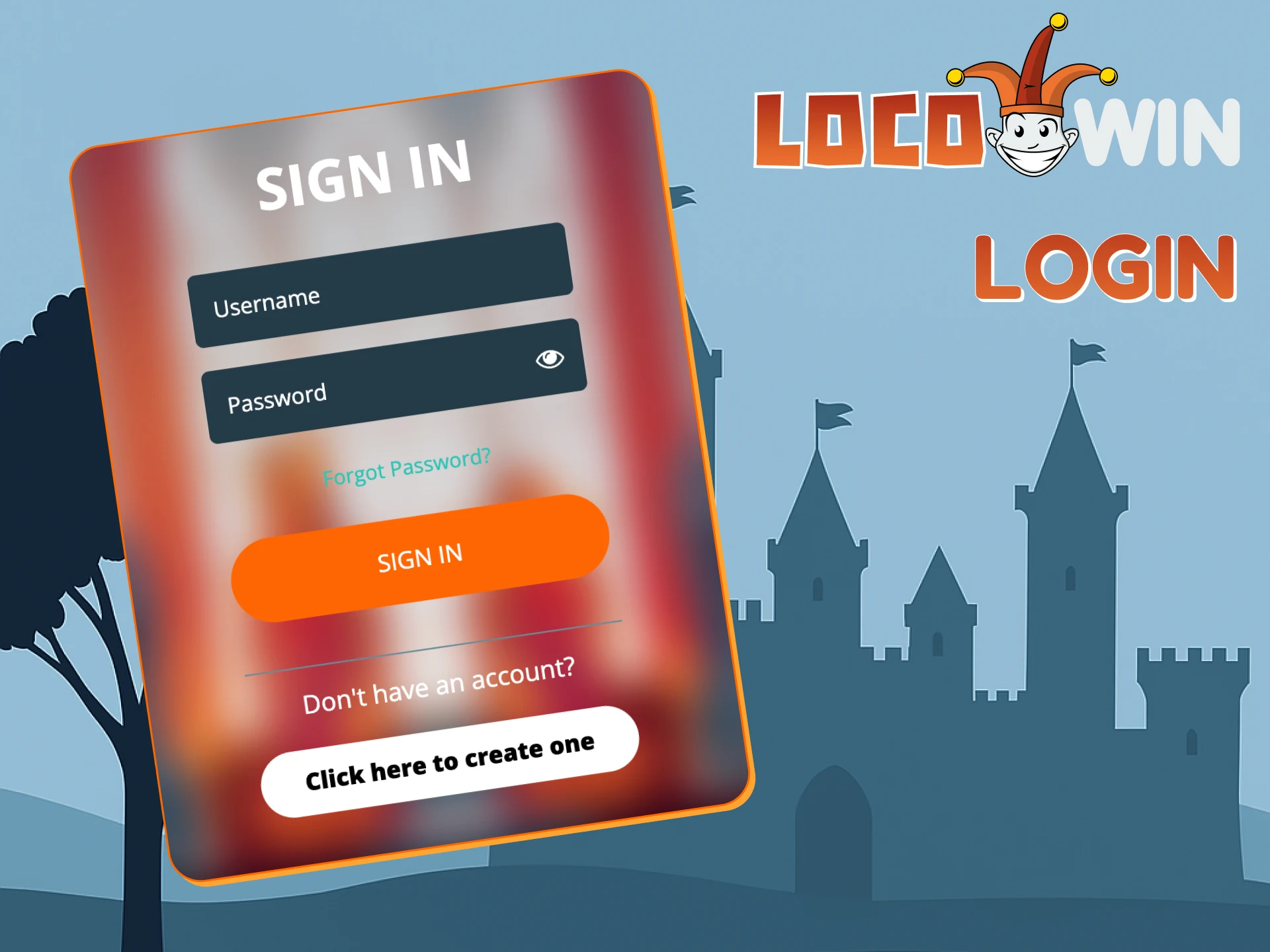 Login or register to enjoy casino games on Locowin.