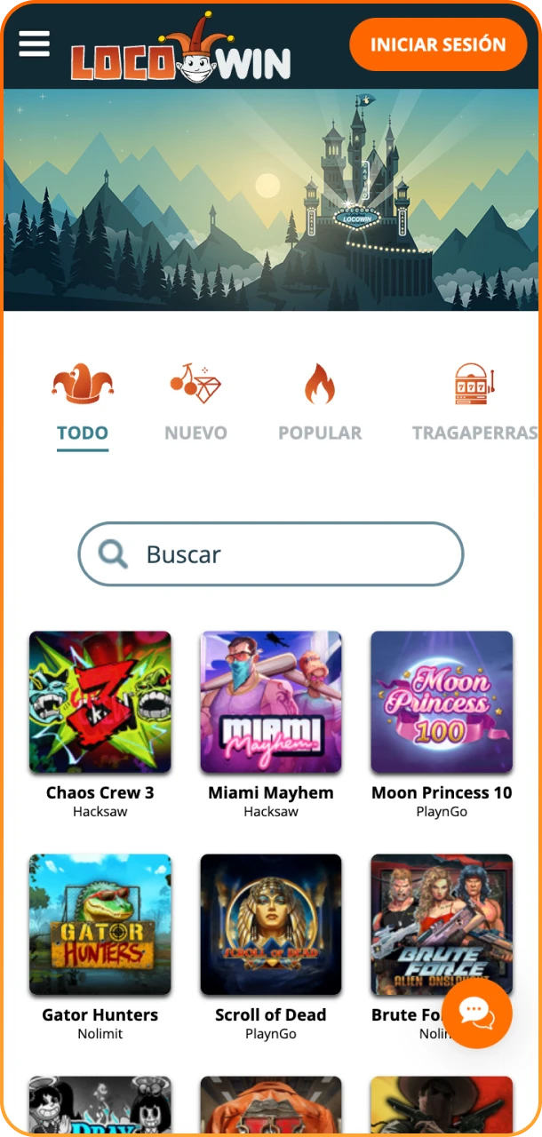Dreh die Slots überall mit Locowin.
