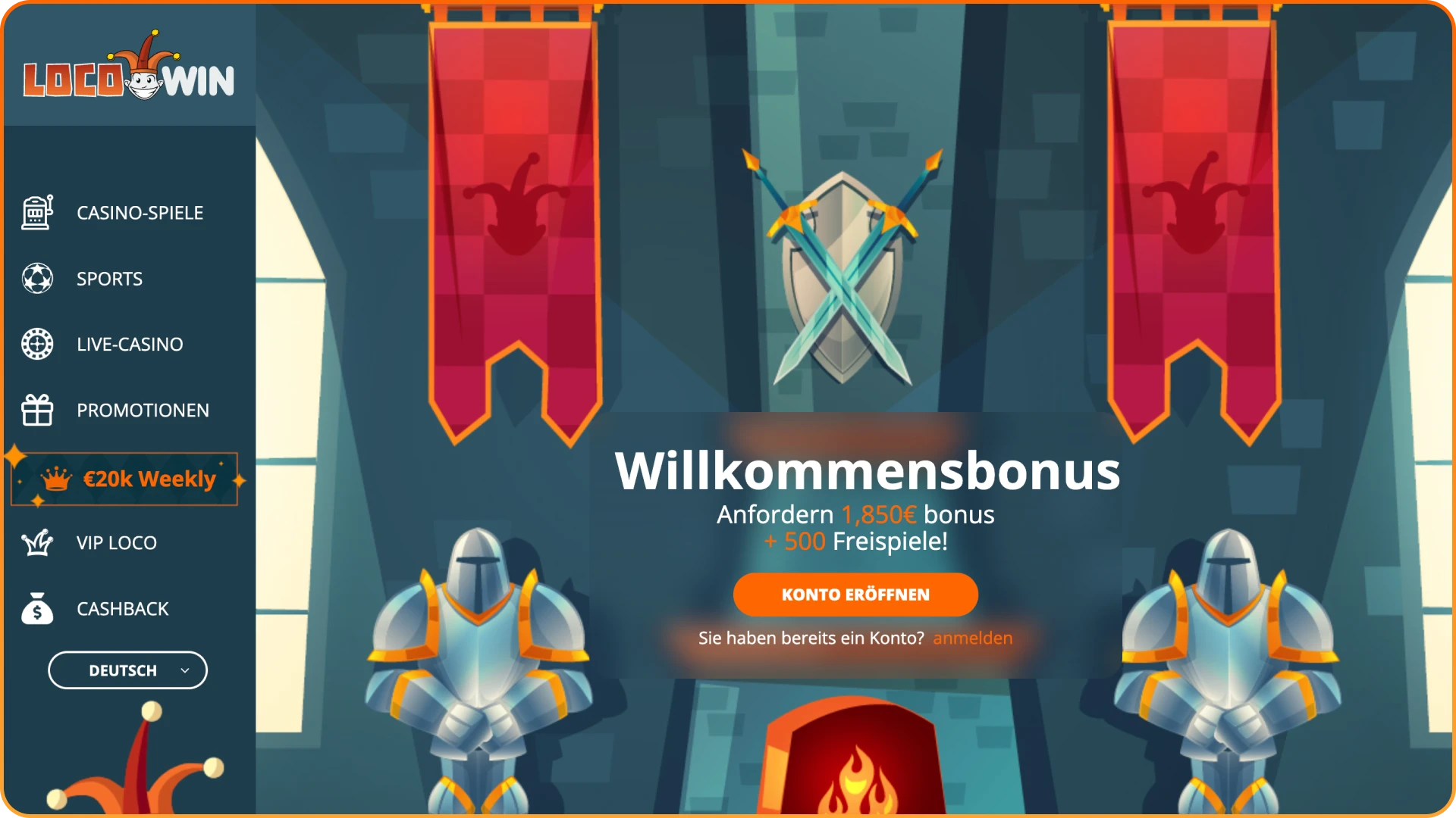 Entdecke das moderne Spielerlebnis bei Locowin.