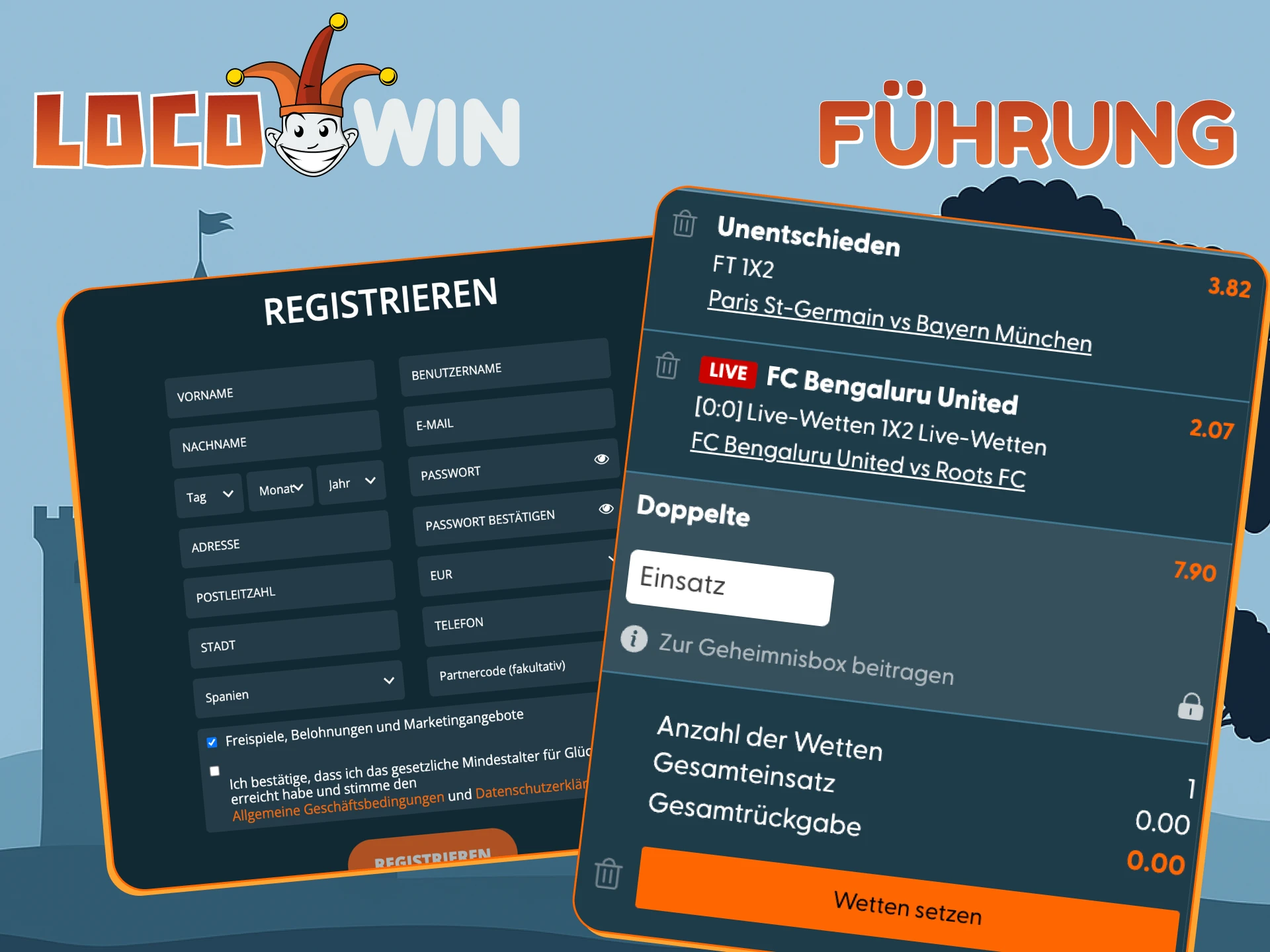 Lerne clever wetten und gewinnen bei Locowin.